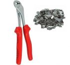 Wide pliers/tong for flat clips